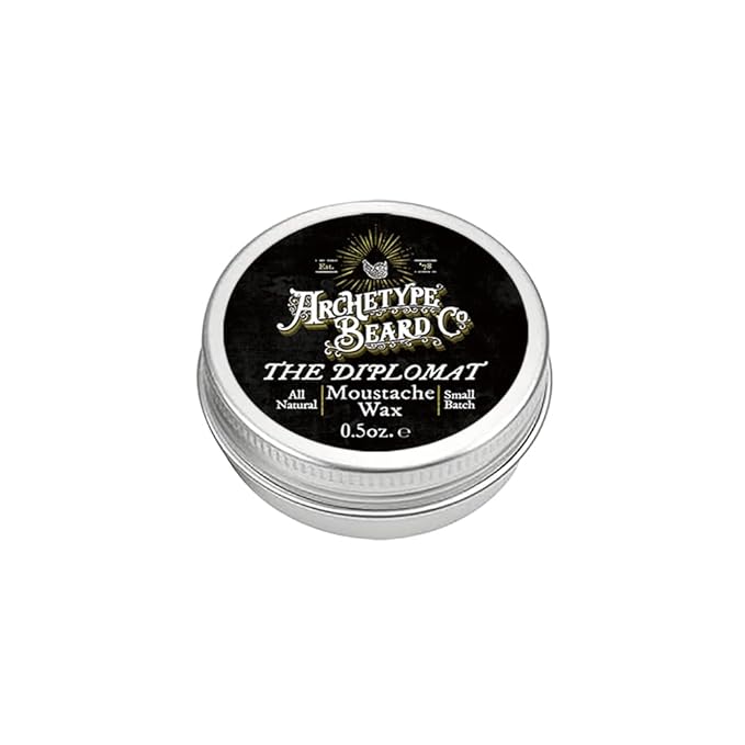 The Diplomat - Moustache Wax (1/2 oz)