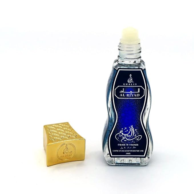Maison d'Orient SHEIKH AL SHUYUKH 20 mL Fragrance Oil Roll On, Alcohol-Free, Arab Oil Fragrances. AL RIYAD Perfumes Arabes (Roll On Body Oil) Roll On Cologne
