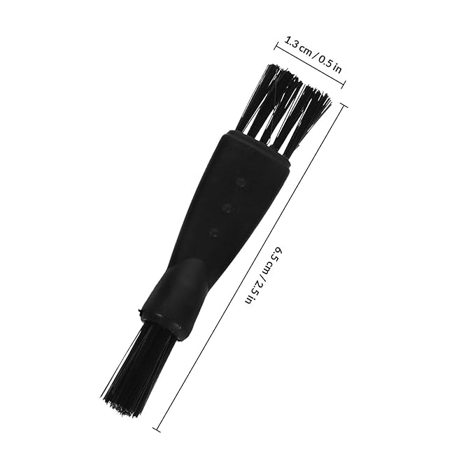 FRCOLOR 20 Pcs Double-head Razor Cleaner Brushes Plastic Clipper Cleaning Brushes for Electric Shaver and Trimmer Detail Cleaning in Barber and Personal Grooming