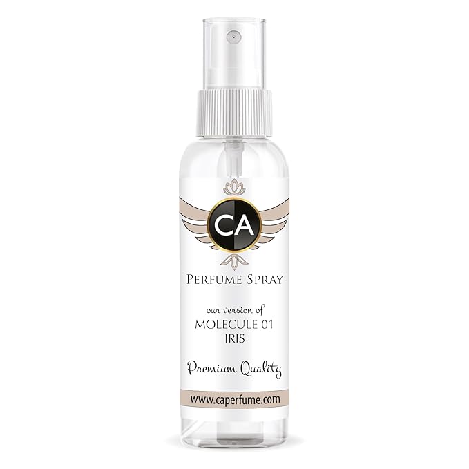 CA Perfume Eco Refill Impression of Rare Molecule Iris For Women & Men Eau de Parfum Spray Atomizer Bottle 2 Fl Oz/60ml-X1