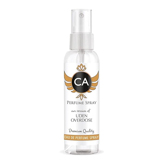 CA Perfume Eco Refill Impression of Uden Overdose for Unisex Woody Spicy Long Lasting Fragrance Eau De Parfum 2 Fl Oz 60ml