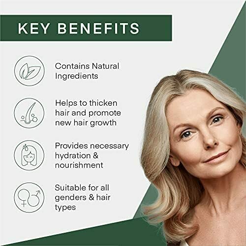 Cel Microstem Natural Hair Thickening Shampoo & Conditioner Set (2 x 8 fl oz) – Stem Cell Anti Thinning Shampoo – Professional Grade Biotin – Sulfate & Paraben Free - Suitable for Men and Women