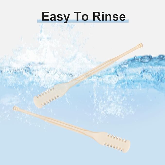 2-in-1 Nasal Hair Cutter, 2026 Upgrade Double Sided Nose Knife, 360° Nostril Hair Remover Tool, Portable Nose Hair Trimmer for Men Women (Beige*3)