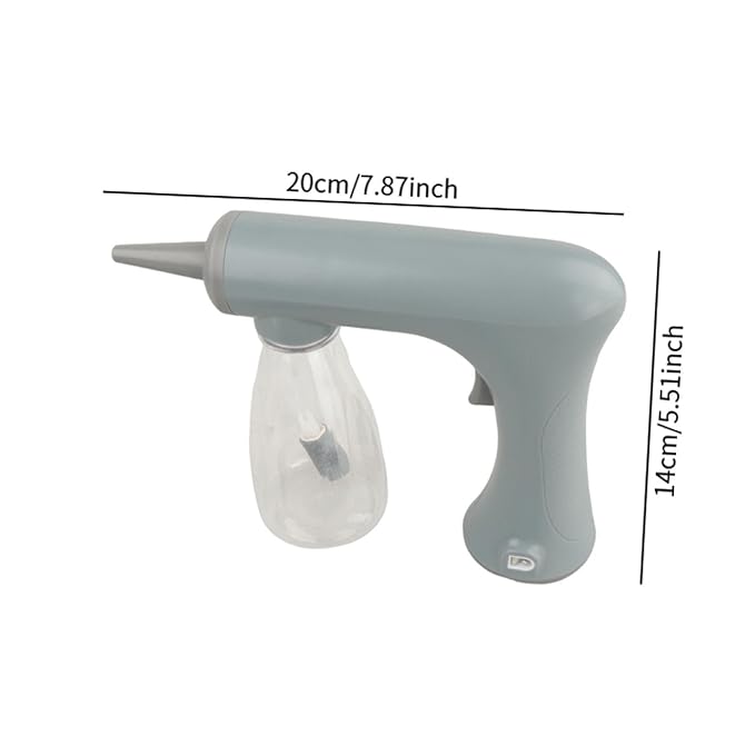 Foam Machine Professional Hot Lather Machine Cold and Hot Perm Convenient Reusable Lather Maker Charging for Salon Household, gray