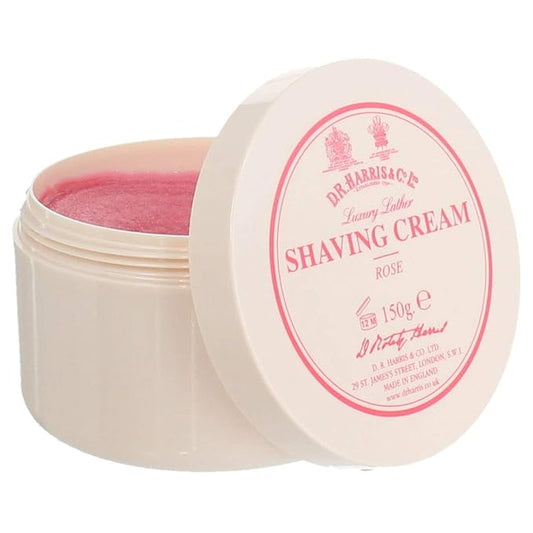 D.R. Harris & Co. Rose Shaving Cream Bowl 150g