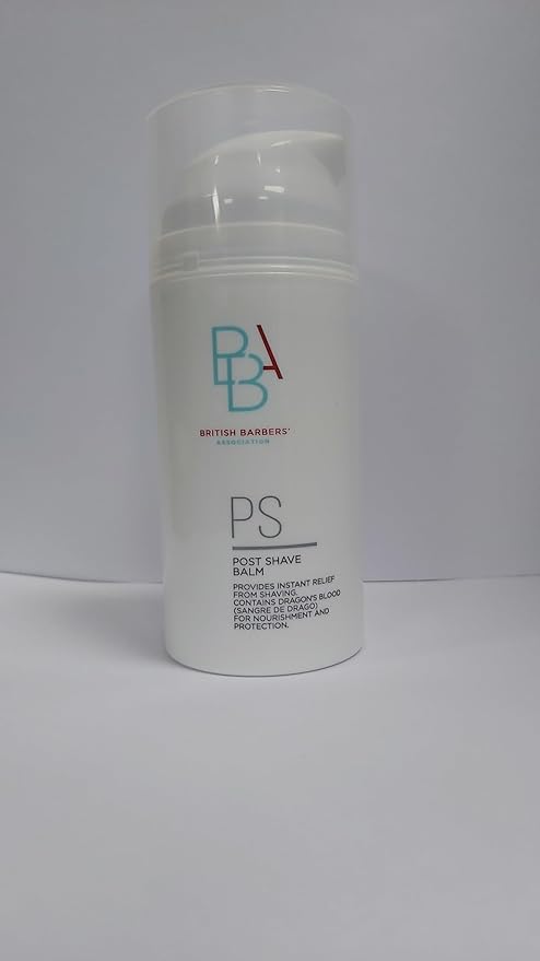 British Barbers Association BBA After Shave Balm, 3.38 fl. oz