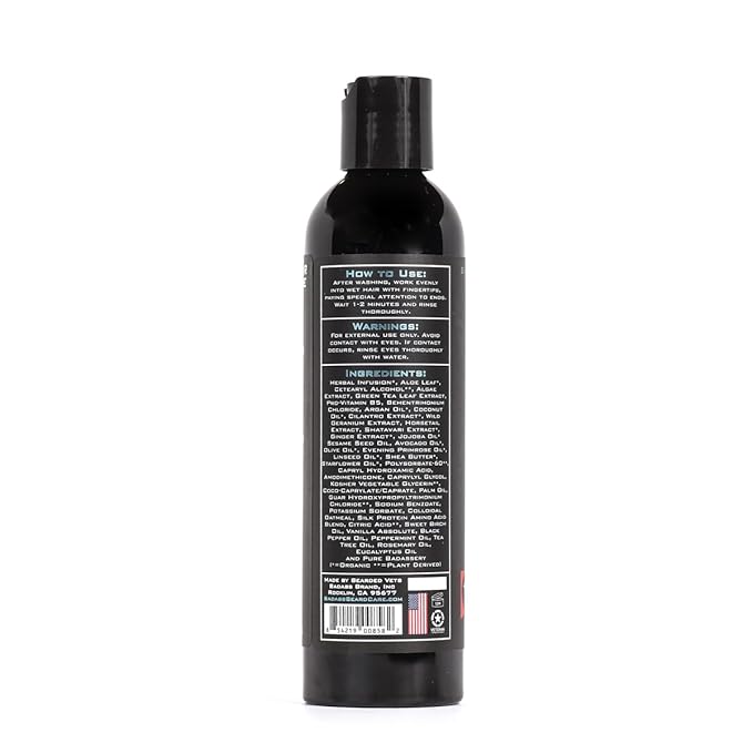 Badass Beard Care Beard Conditioner For Men - THE PHARAOH Scent, 8oz - Made of Natural Ingredients for A Healthy, Soft, & Itch Free Beard and Mustache