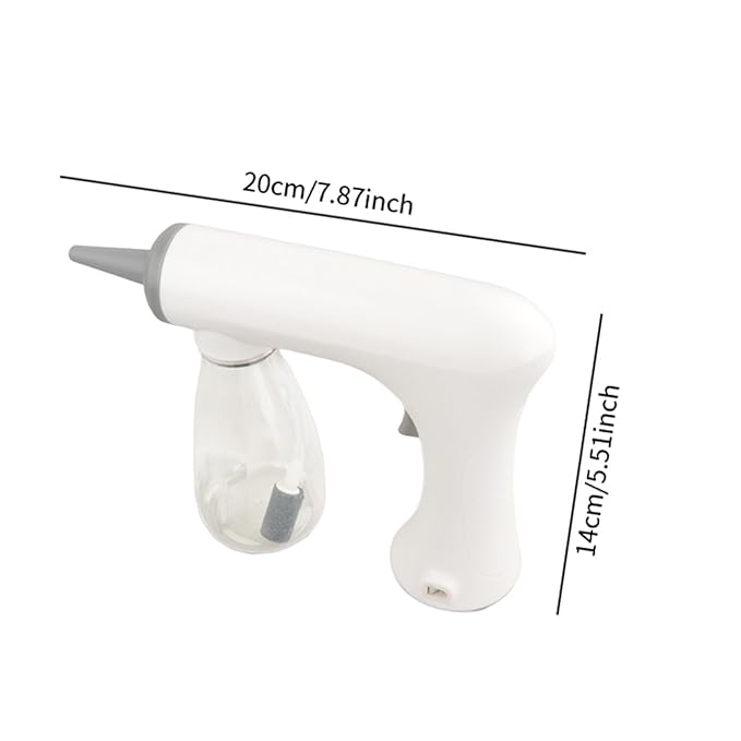 Perming Foaming Machine Lather Maker Hot Lather Machine USB Charging for Barber Shop, white