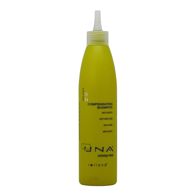 UNA Compensating Shampoo for Hair Loss, Peppermint Scent, 250ml, Unisex-Adults