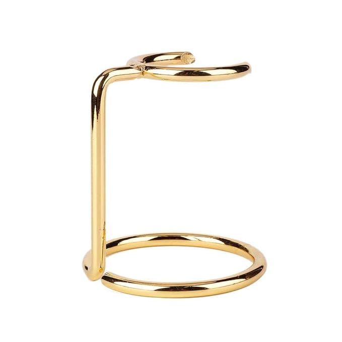 Shaving Brush Holder, Brush Stand Men Shaving Brush Stainless Steel Stand Holder for Salon Home Travel Use