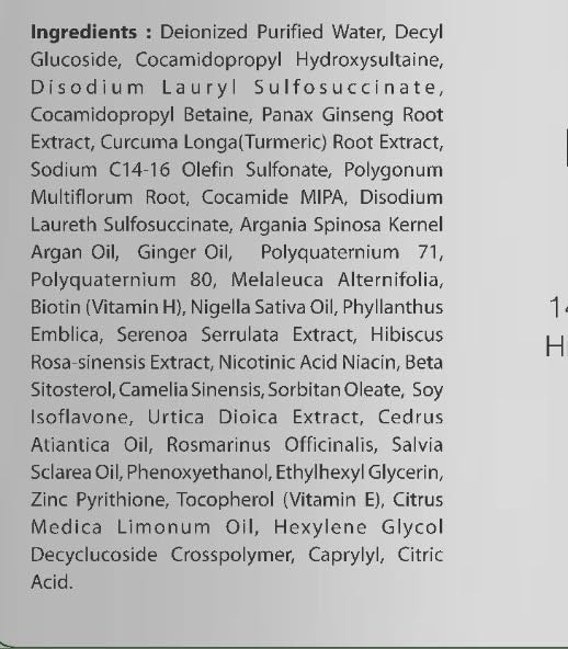 First Botany Cosmeceuticals, Hair Regrowth and Anti Hair Loss Shampoo 16 fl oz, with DHT blockers- Daily Hydrating, Detoxifying, Volumizing Shampoo For Men and Women
