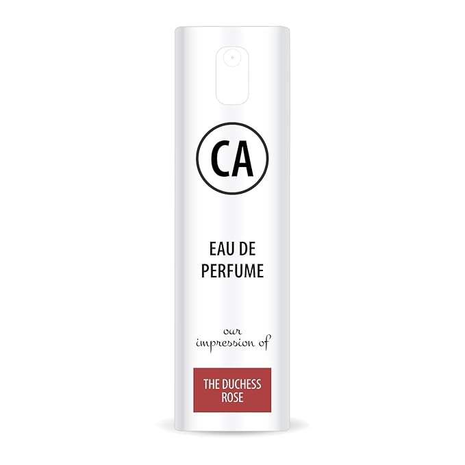 CA Perfume Impression of The Duchess Rose for Women Eau De Parfum Amber Floral Scent Long Lasting Perfumes for Women Travel Size TSA Ready for Day and Night Wear 0.33 Fl Oz 10ml