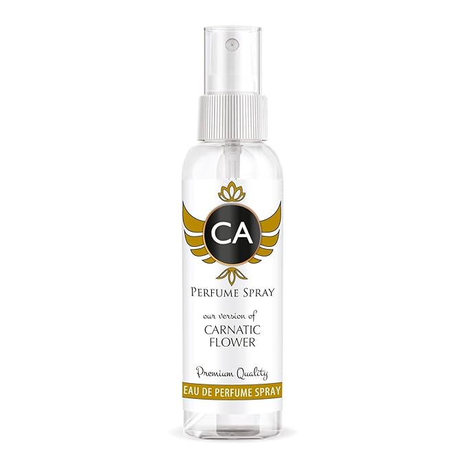CA Perfume Eco Refill Impression of Carnatic Flower for Unisex Floral Long Lasting Fragrance Eau De Parfum 2 Fl Oz 60ml