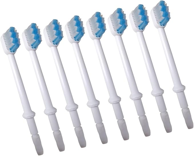 16pcs Teeth Water Flosser Brush Heads Replacement Compatible Oral Irrigators Oral Irrigator Brush Heads