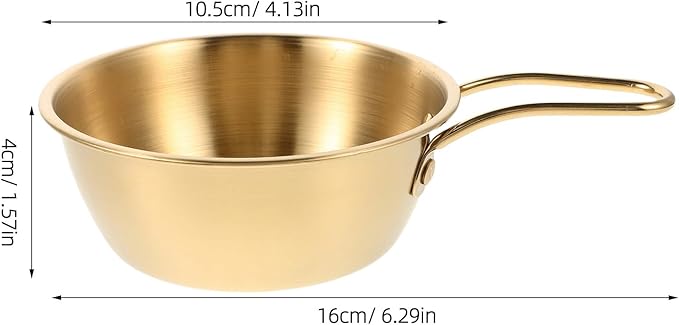 Men Shaving Soap Bowl with Gold Handle, Large Stainless Steel Shave Foam Mixing Mug for Wet Shaving and Beard Grooming