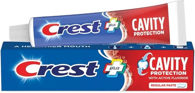 Crest Toothpaste Cavity Protection Regular (Pack of 3)
