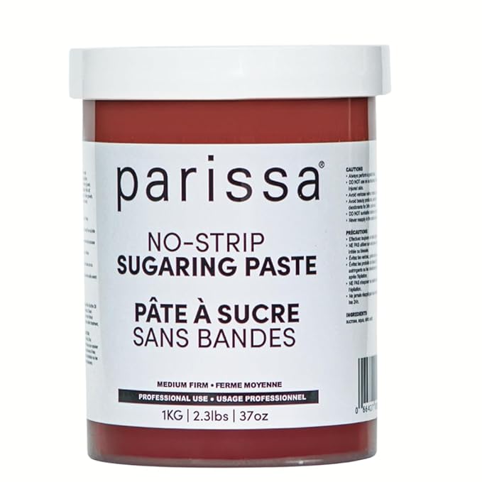Parissa No-Strip Sugaring Paste - Firm | Salon-Quality Body Sugaring, Water-Washable & Gentle for Sensitive Skin | At-Home or Professional Hair Removal |2.3 lbs