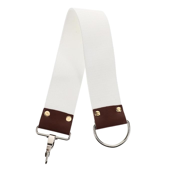 Dual Layer Canvas Barber Shaving Strop Lightweight Portable Sharpening Belt for Straight Maintenance Grooming Accessory for Barbers and Shaving Enthusiasts