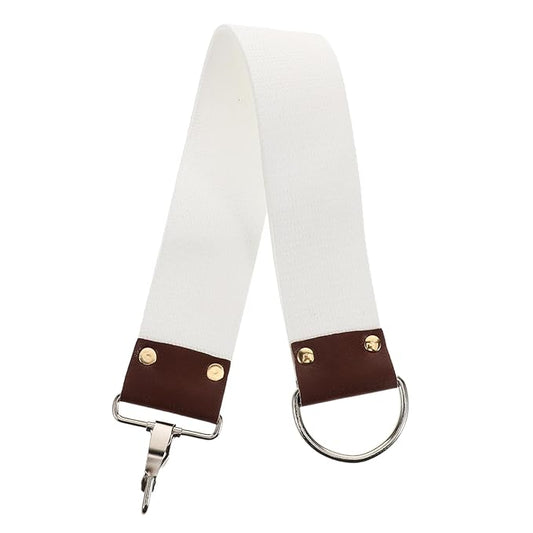Dual Layer Canvas Razor Strop for Straight Razor Sharpening Professional Barber Shaving Belt for Home Barbershop Use Enhances and Comfort