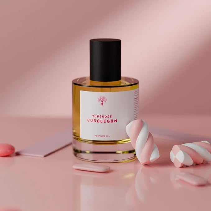 Eternal perfume oils Tuberose Bubblegum perfumes for Women Eau De Perfum Unisex Concentrated Perfumes Alcohol Free womens perfume Long Lasting Designer perfume for men 1 FL Oz