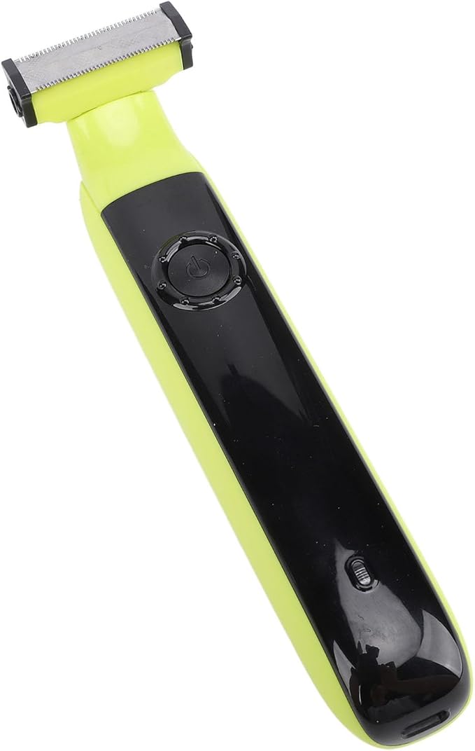 Electric Body Hair Trimmer, Men Grooming Kit with 4 Guard Combs, Non Slip Handle, Great Control in Shower and Anywhere for Men