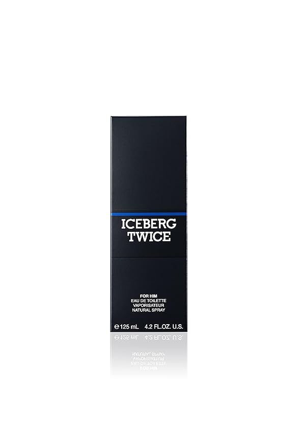 Iceberg Twice By Iceberg For Men. Eau De Toilette Spray 4.2 Ounces