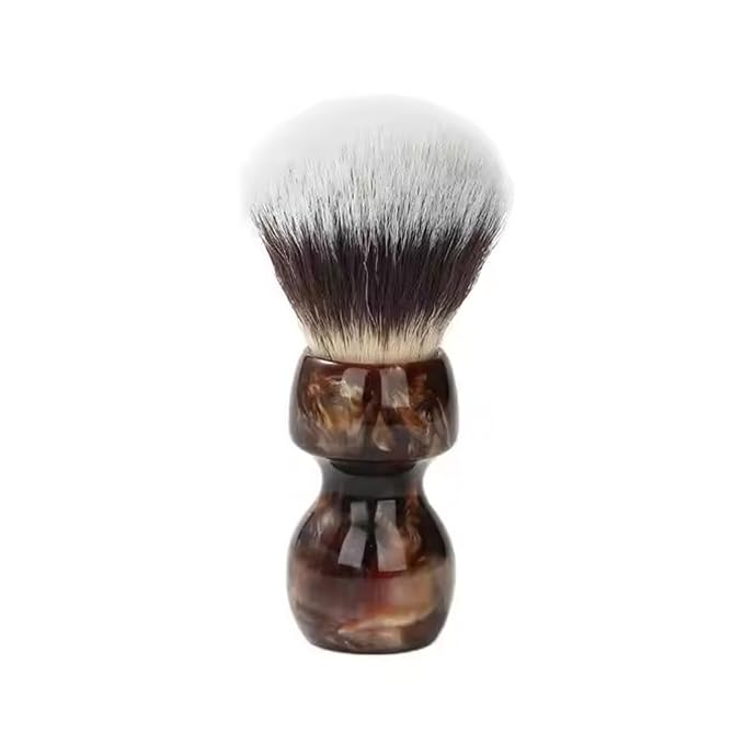 YAQI Caramel Cat's Whisker Synthetic Shaving Brush