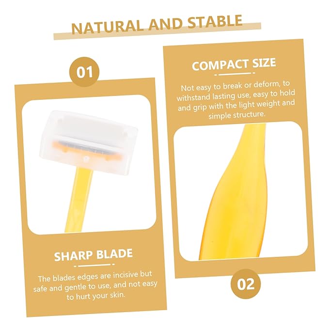 5Pcs Portable Eyebrow Trimmers for Women Lightweight Facial Hair Razors Safe Design Easy to Control Eyebrow Remover for Go Grooming