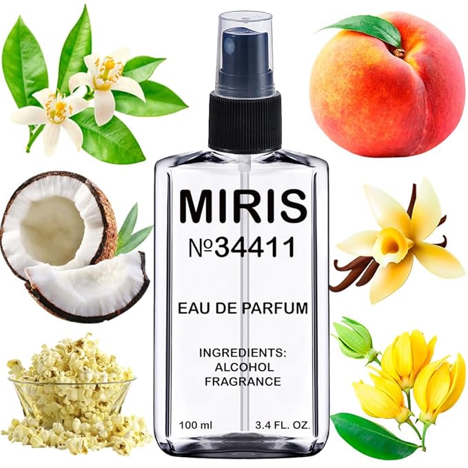 MIRIS No. 34411, Inspired by Pure XS For Her, Long-Lasting Eau de Parfum for Women, Spray 3.4 Fl Oz / 100 ml