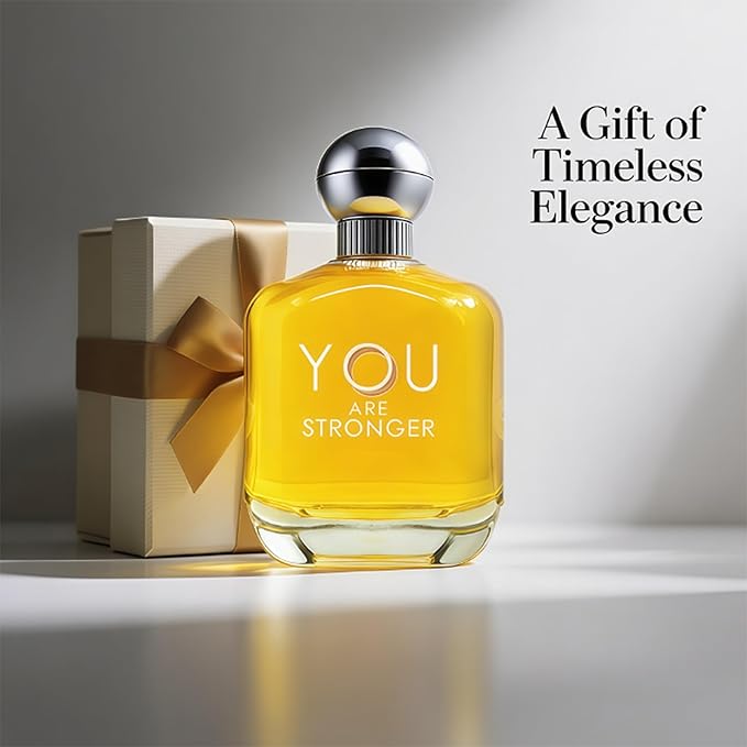YOU ARE STRONGER | Cologne For Men | Long-Lasting Woody Fresh Scent | 100ml | Luxury Gift Set