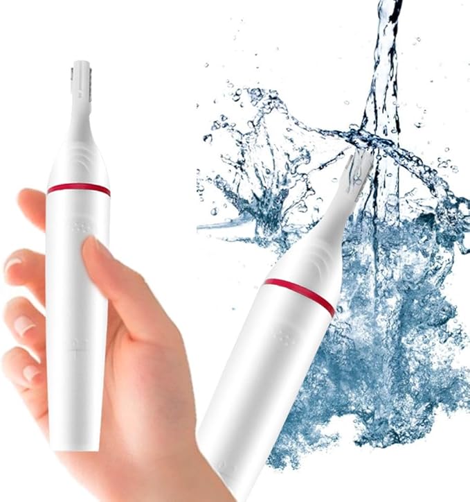with Detachable Cutter Heads Portable Women Eyebrow Trimmer Women Hair Shaver, Women Electric Shaver, Multi-Functional for Women Men