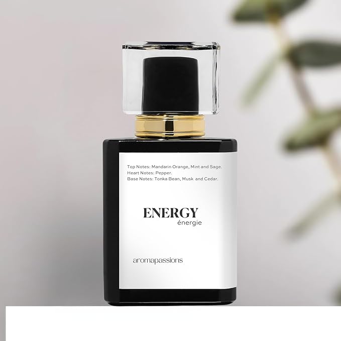ENERGY | Inspired by ALLURE HOMME SPORT EAU EXTREME | Pheromone Perfume for Men | Extrait De Parfum | Long Lasting Dupe Clone Essential Oils Fragrance | Perfume De Hombre | (30 ml / 1 Fl Oz)