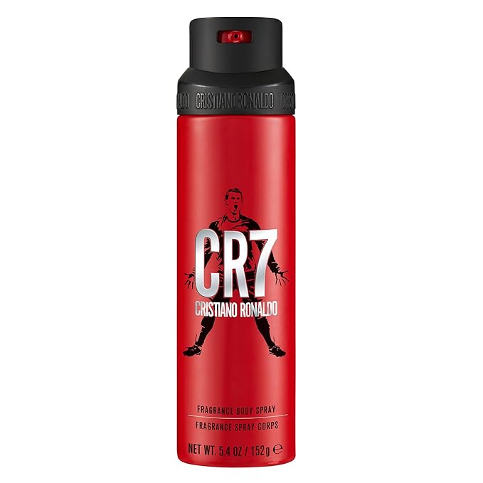 CR7 Cristiano Ronaldo - Eau De Toilette Cologne Scent for Men - Woody, Musky Scent with Lavender, Cardamom, Tobacco, and Cedar - From Cristiano Ronaldo’s Original Men’s Fragrance Collection - 6.8 oz