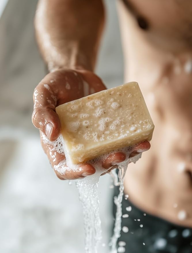 Crate 61 Organics, Handmade Vegan Natural Bar Soap Cold Pressed For Face And Body, With Premium Essential Oils, For Men And Women 3 Pack (Coconut)