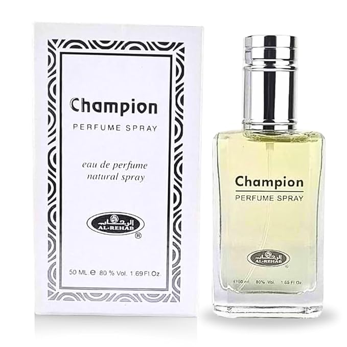 Al-Rehab Champion EDP - 50ML (1.7 OZ), Long Lasting & Luxurious Scents of Arabia, Perfumes for Men & Women.