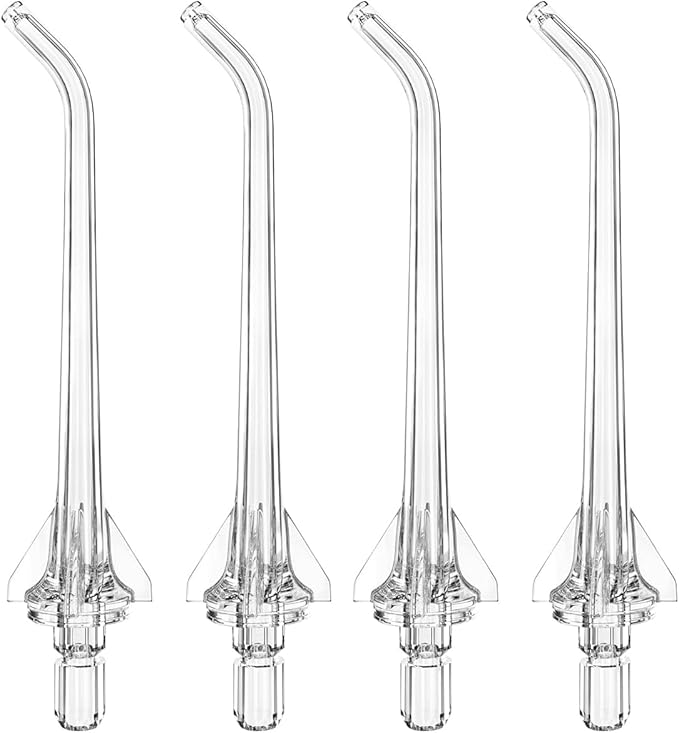 Replacement Tips Compatible with AquaSonic Aqua Water Flosser, Jet Nozzel Head 4-Pack