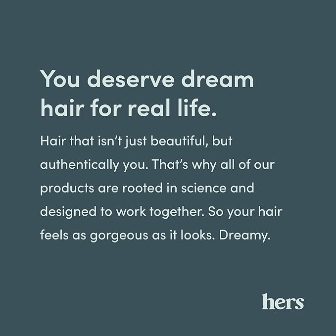 hers Hair Regrowth Treatment - Topical Minoxidil 5% Foam for Women - Extra Strength - Supports Thicker, Fuller Hair - Non-Greasy - Unscented, 2 Pack