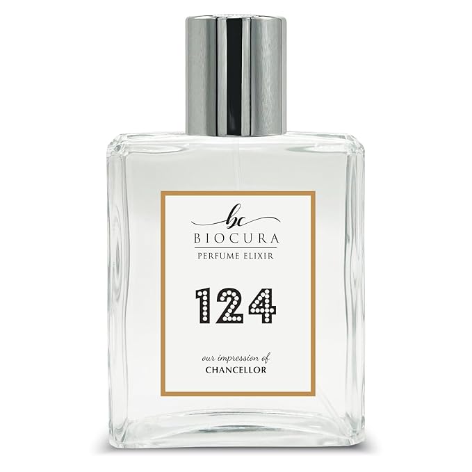 BC Perfume 124 Inspired by Chancellor For Women Replica Fragrance Dupes Eau de Parfum Spray Bottle 3.4 Fl Oz/100ml-X1