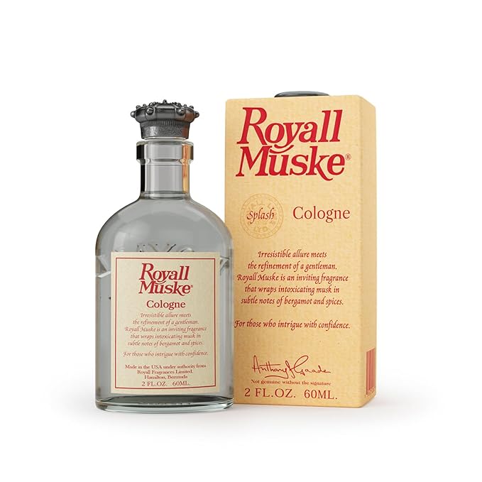 Royall Muske 2 oz - Travel Size Original Cologne and Aftershave