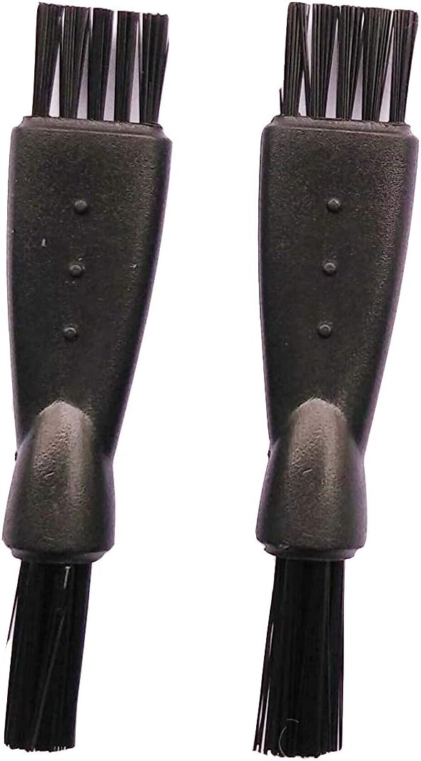 Ronsit Shaver Razor Cleaning Brushes (2) - Fits Any Shaver for Remington, Norelco, and Wahl