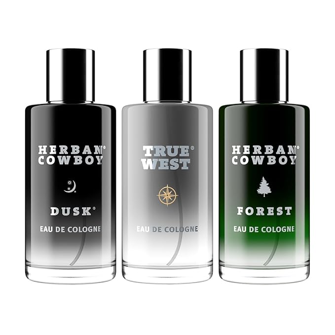 Herban Cowboy True West Men's Cologne with Hints of Cedarwood and Patchuli (1.7 fl oz)