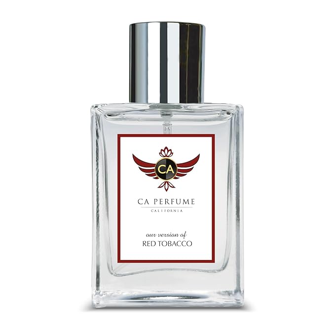 CA Perfume Impression of Red Tobacco for Women and Men Long Lasting Unisex Fragrance Eau De Parfum 1.7 Fl Oz 50ml