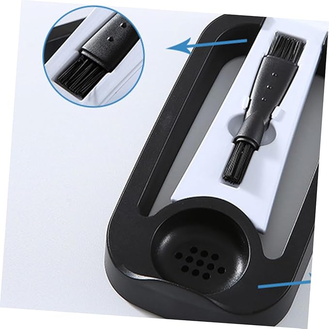 VALICLUD Electric Shaver Base Shaver Draining Holder Electric Shaver Bracket Black Electric Razor for Men