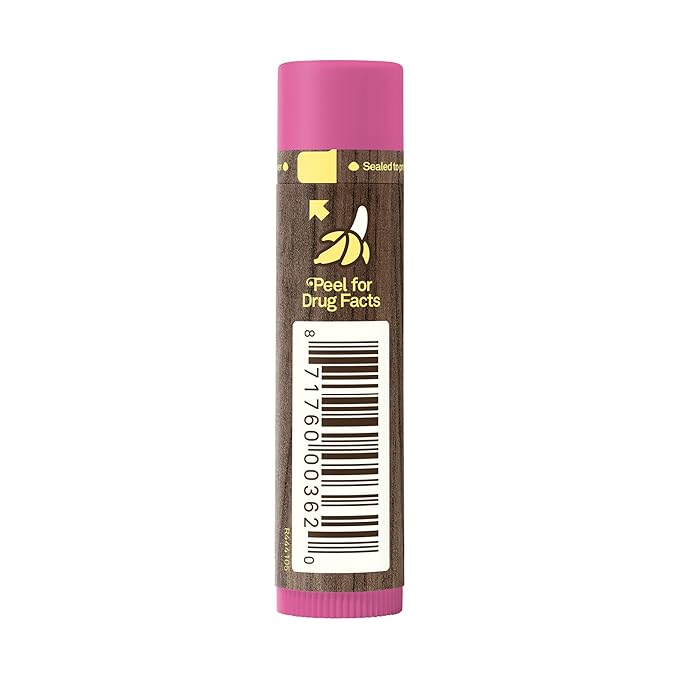 Sun Bum SPF 30 Sunscreen Pomegranate Lip Balm - Moisturizing Aloe Vera and Vitamin E - Vegan and Cruelty Free - Broad Spectrum UVA/UVB Lip Protection - 0.15 oz Stick