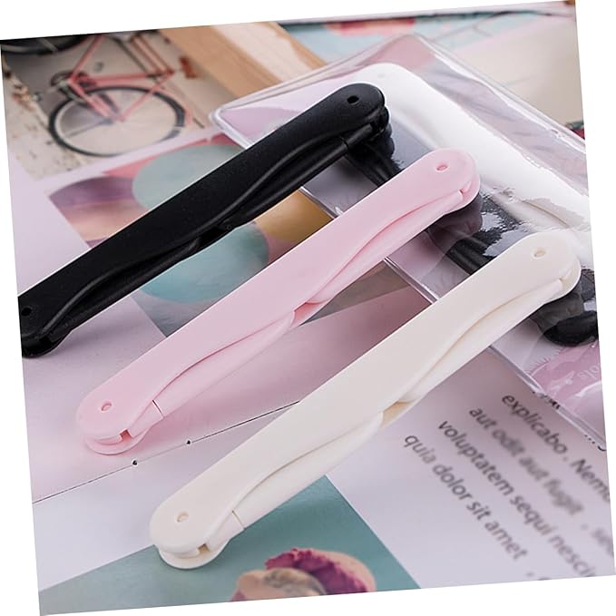 Beaupretty 2pcs Eyebrow Trimmer Set Portable Folding Razor for Women Dual-Sided Facial Hair Remover for Home and Travel