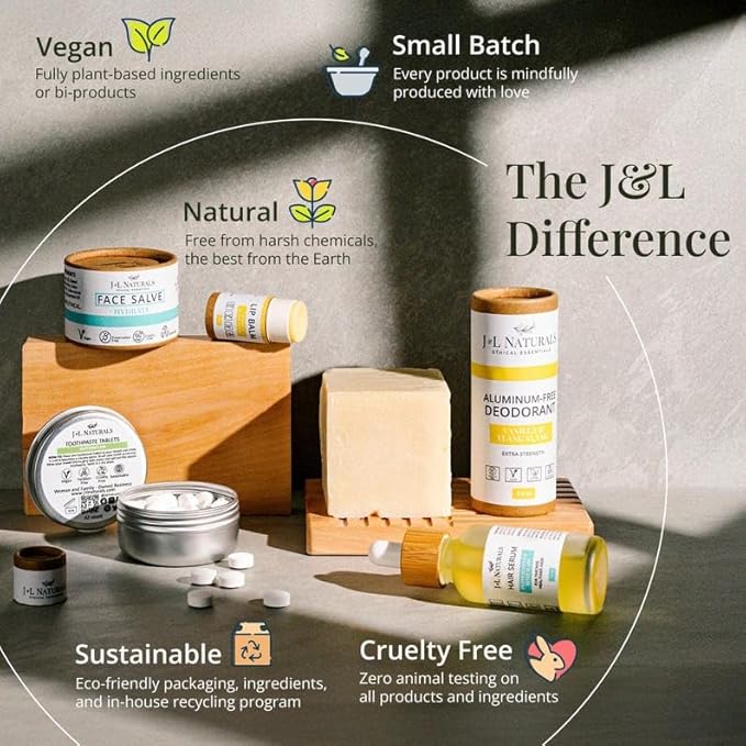 J&L Naturals Shave Brush, Bamboo Handle with Nylon Bristles, Cruelty-Free & Vegan, Exfoliating, Lather-Creating for Smooth Shaving