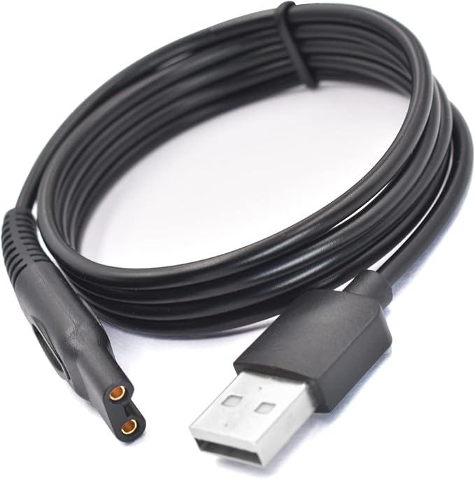 Charger Cable Compatible with Ufree/Brightup/VIKICON Beard Trimmer All-in-one Multifunctional Grooming kit Hair Clippers USB Cable