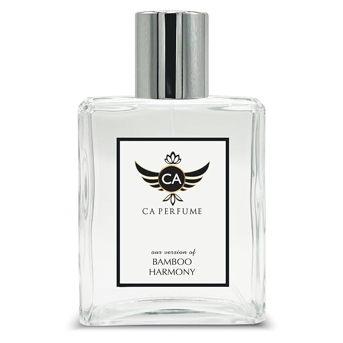 CA Perfume Impression of Bamboo Harmony for Women and Men Eau De Parfum Citrus Aromatic Scent Long Lasting Unisex Fragrance Signature Scent for Day and Night Wear 3.4 Fl Oz 100ml