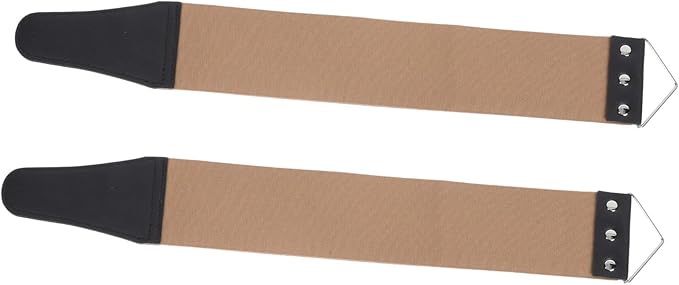 2pcs Practical Razor Strop Tool Buckle Rivets Long-lasting Use Shaver Sharpening Tool