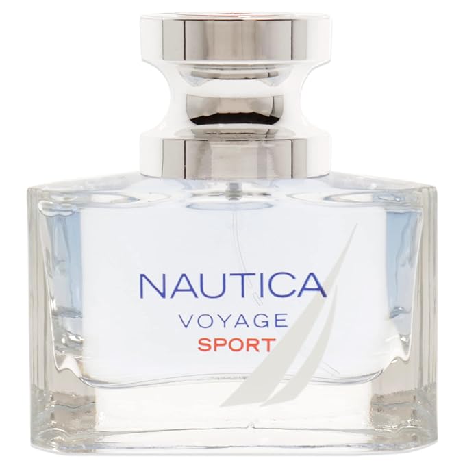 Nautica Voyage Sport Eau de Toilette Spray, Vegan Formula, Eau de Toilette, Sophisticated Fresh Woody Blend, 1.0oz.